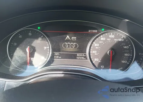 2013 Audi A6 2.0T Premium from USA, damaged, VIN WAUDFAFC8DN084226
